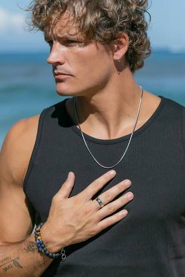 MiMi Snake Chain Waterproof Stainless Steel Necklace for Men & Women